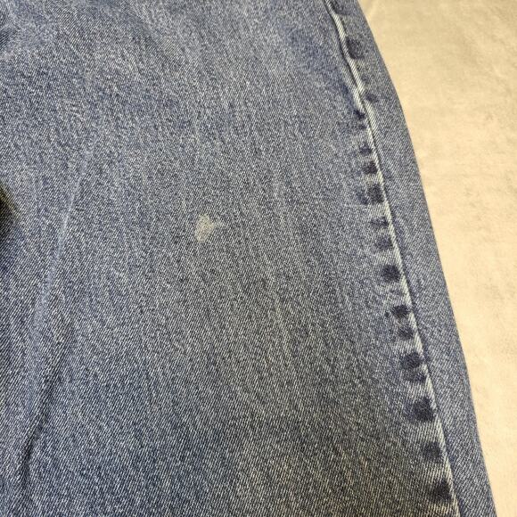 Levis 550 Jeans Mens 33x30 Blue Relaxed Fit Tapered Leg Zip Fly Denim Classic - Picture 7 of 12